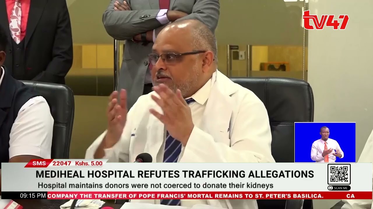 Mediheal hospital refutes organ trafficking claims stating kidney donors we not forced