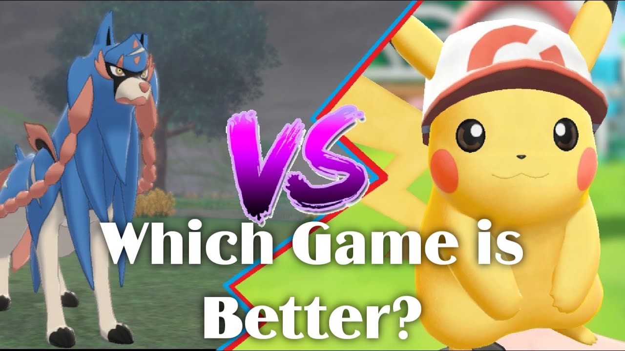 Let's Go Pikachu & Eevee VS. Pokémon Sword and Shield: Which Game is Better?