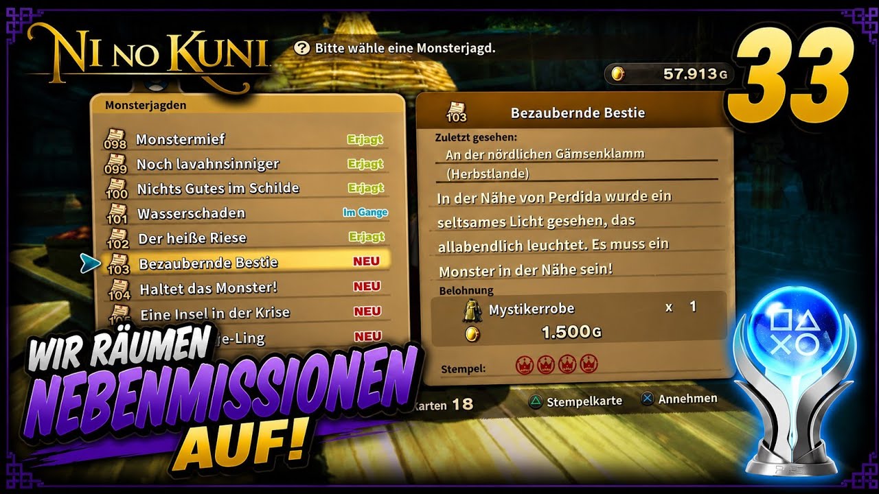 🏃‍♂️🌍 Wir räumen auf! – Nebenmissionen in Ni no Kuni | Remastered 🎮 | F33