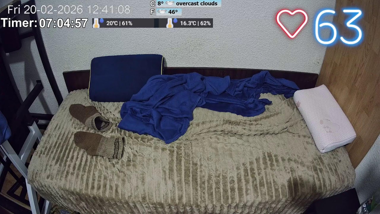 Normal Sleep Stream ASMR №1277 20.02.2026