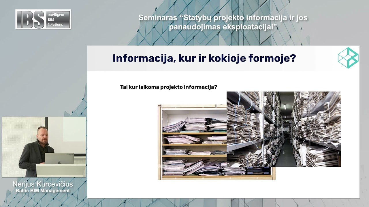 Seminaras &bdquo;Statybų projekto informacija ir jos panaudojimas ekploatacijai&rdquo;