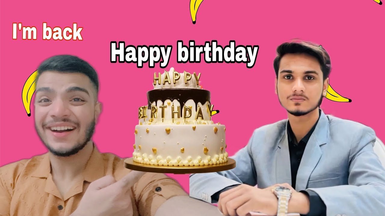 I'm back. .. birthday celebrate