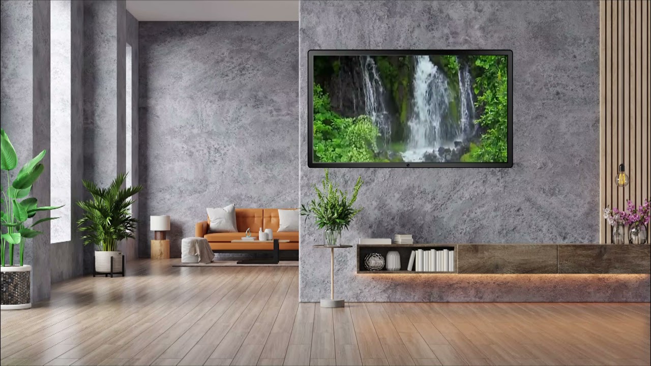 Free Virtual Talk Show Studio Set, Virtual Studio Green Screen 4K