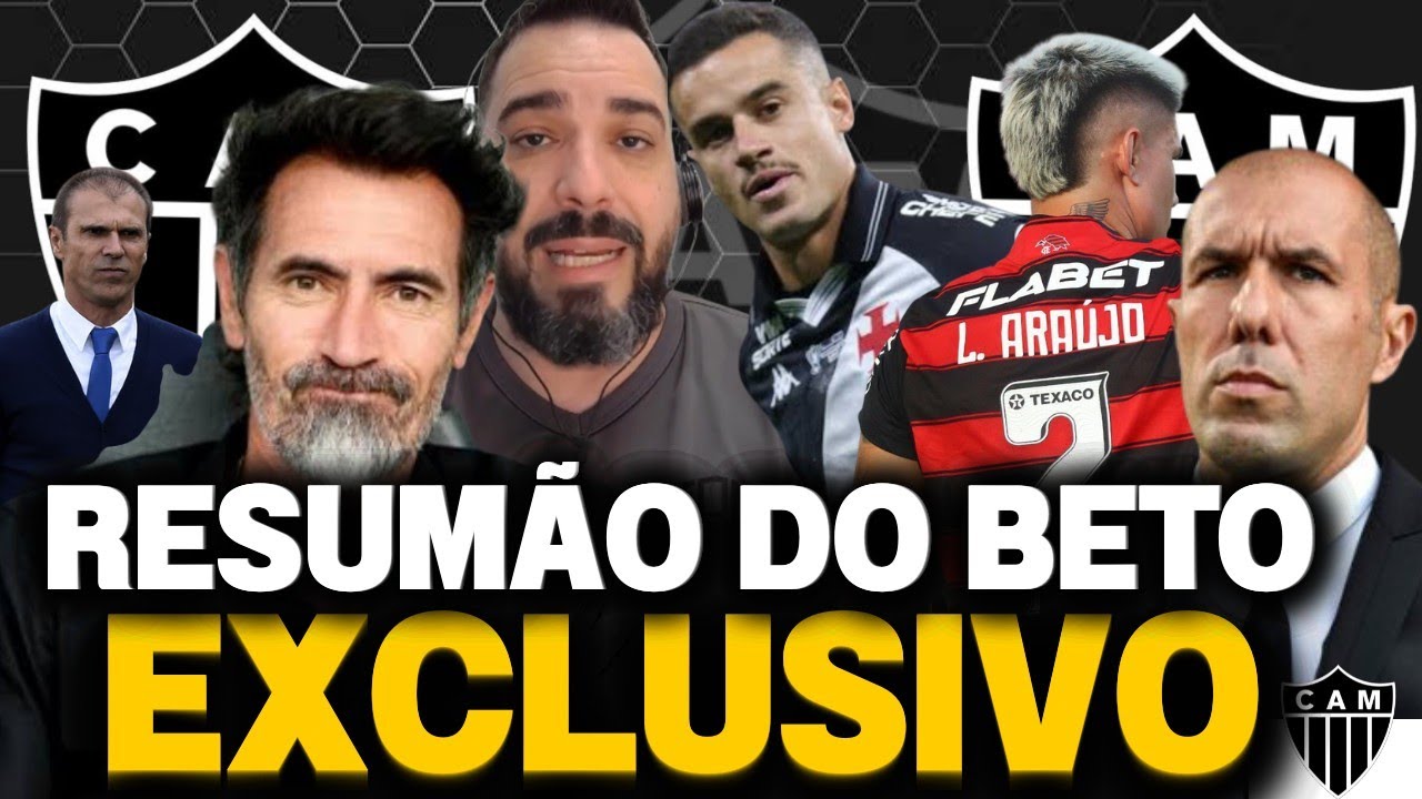 🚨EXCLUSIVO: ATLÉTICO BUSCA TÉCNICO PORTUGUÊS 🐔 EDUARDO DOMÍNGUEZ NA MIRA 🐔BASTIDORES COM BETO GUERRA