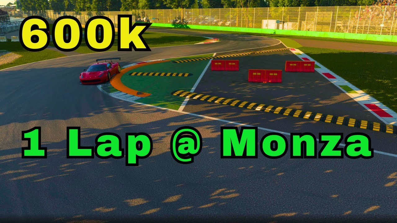 600k Credits in the Ferrari 458 at Monza GT7 (4k 60FPS) DON'T MISS OUT!!!!!