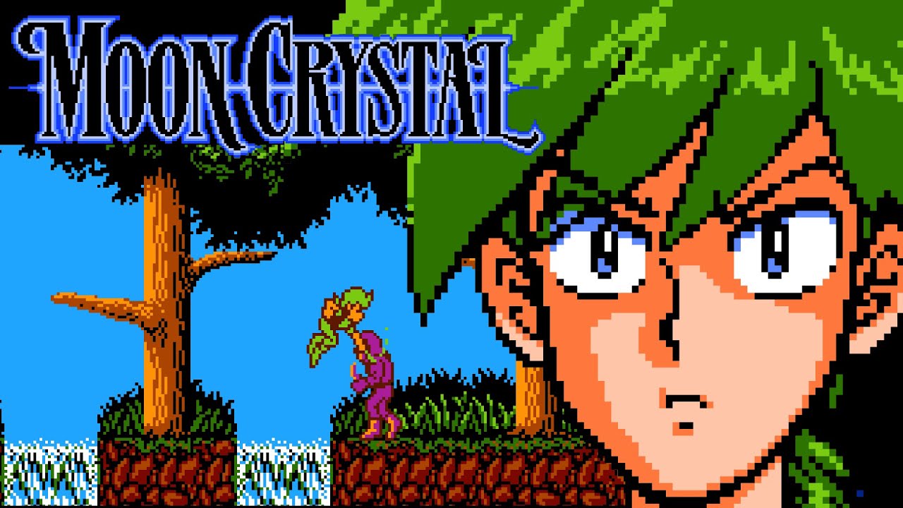 Moon Crystal (FC · Famicom) original video game | full game completion session 🎮