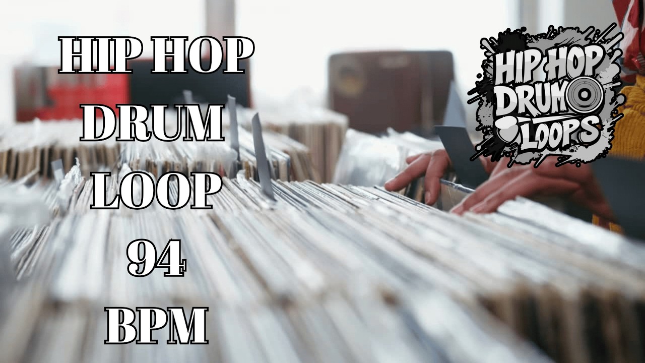 94 BPM Hip Hop Drum Loop | Standard Head Nod