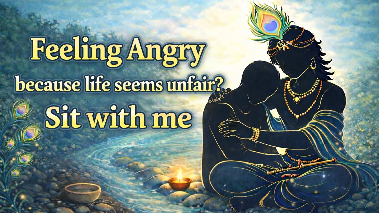 Calm Your Anger | Sit With Krishna When Life Feels Unfair