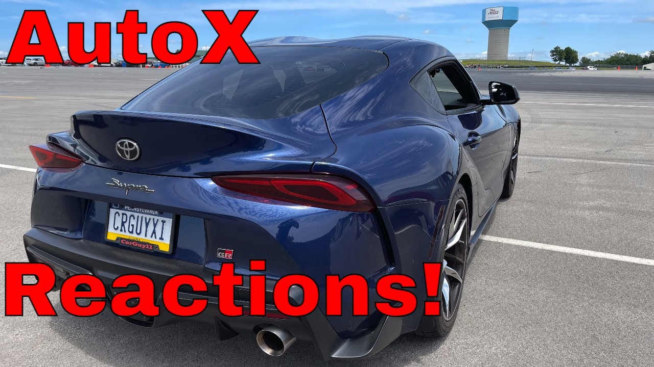 Wild Autocross In GR Supra!