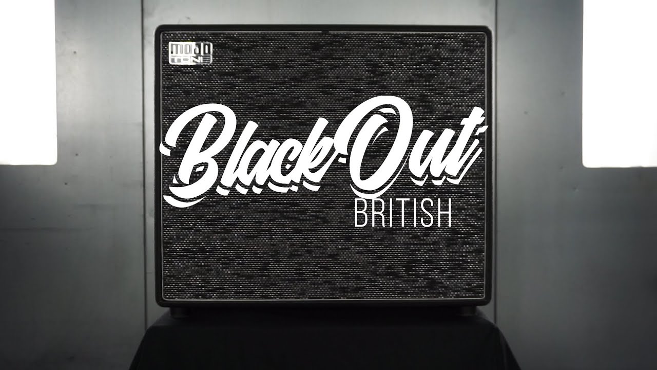 Mojotone BlackOut British 18W 1X12 Combo- Spec Video