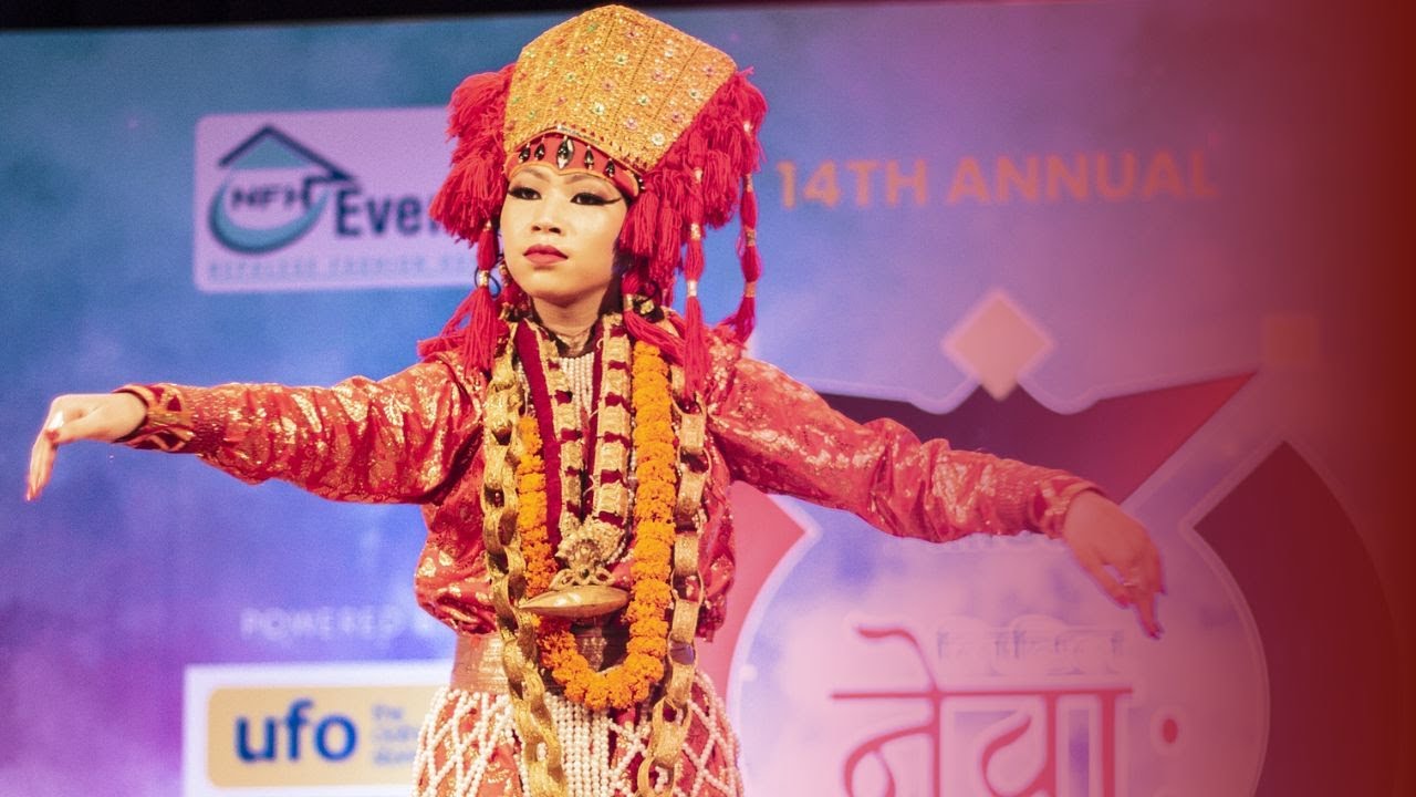 Kumari Dance (कुमारी नाच) Nepal | Lunjala Maharjan | 14th Miss Little Newa 1143 | Mandala Television