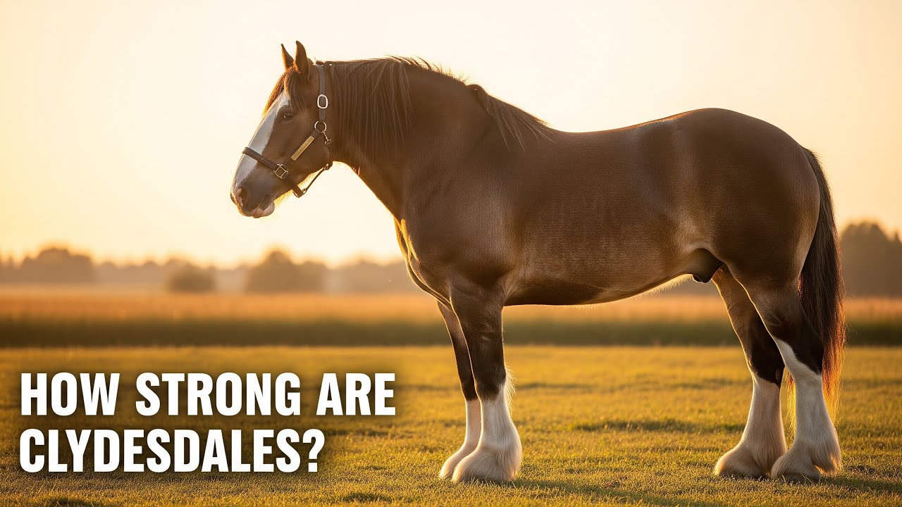 Clydesdales: Giants of Strength and Calm