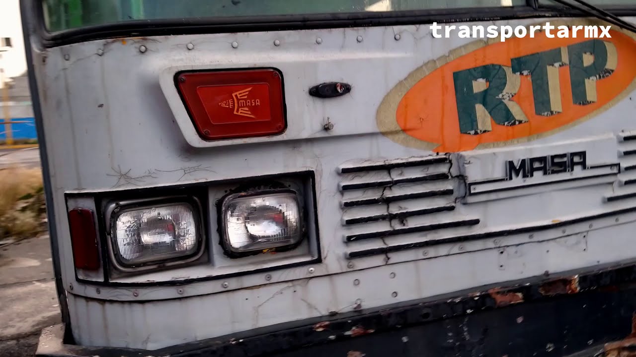 Autob&uacute;s MASA SOMEX de ruta 100 en modulo 4 de RTP