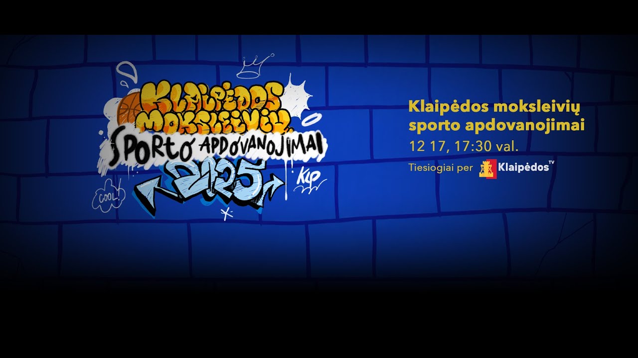Klaipėdos moksleivių sporto apdovanojimai 2025