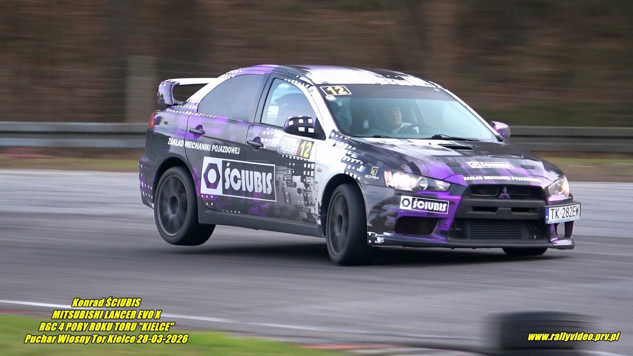 Konrad SCIUBIS -MITSUBISHI EVO X- RGC 4 PORY ROKU TORU 