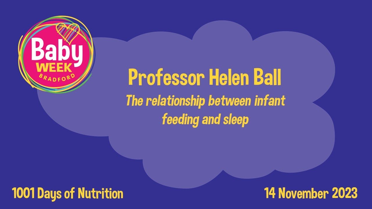 The Relationship Between Infant Feeding and Sleep: Professor Helen Ball