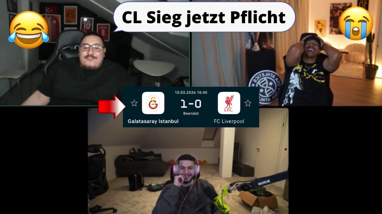 Abdu verliert seinen Verstand nach dem Galatasaray Sieg vs Liverpool😭👀😂