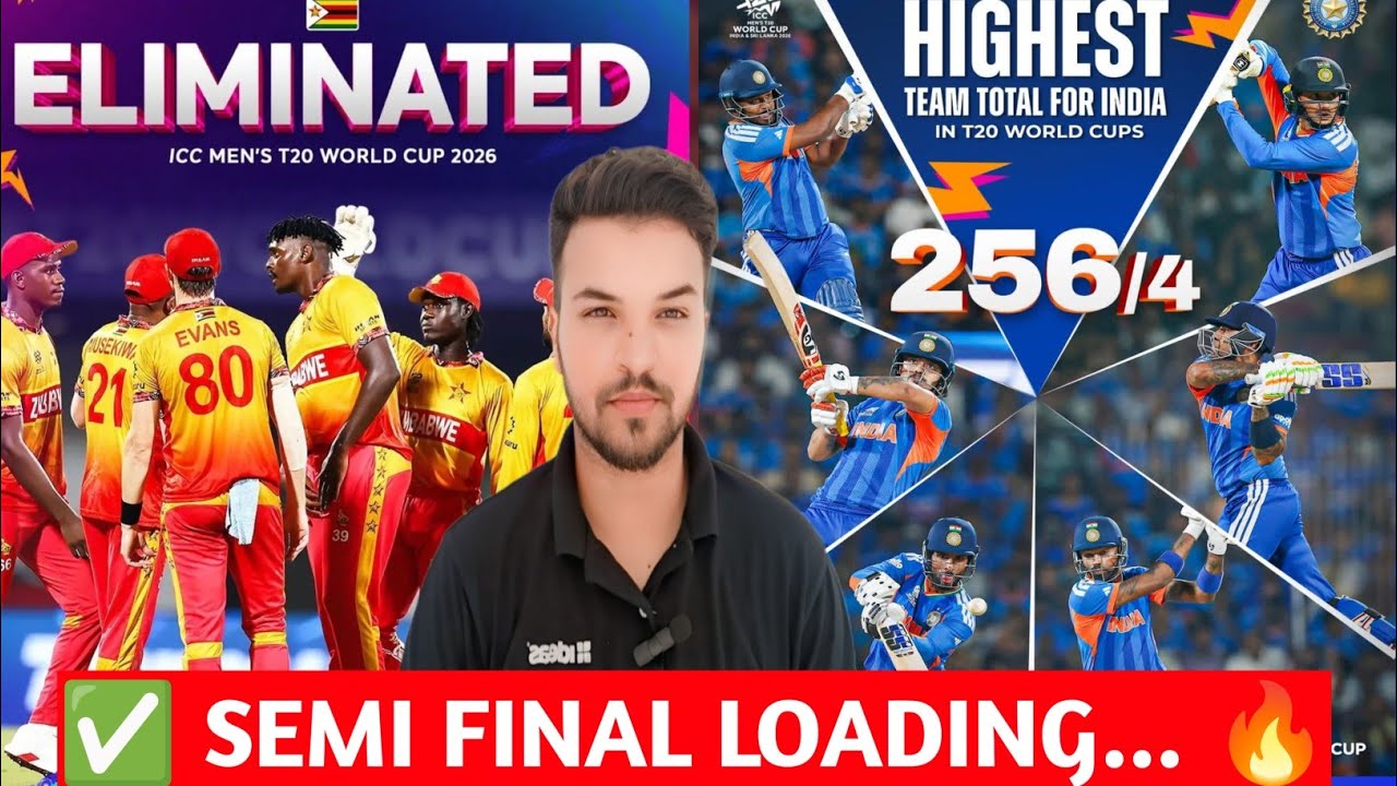 India’s Dominant Win Over Zimbabwe | Semi Final Hopes Alive Again! 