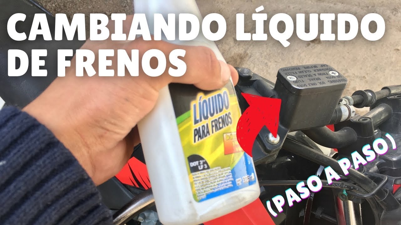 COMO CAMBIAR LÍQUIDO DE FRENOS EN MOTO ✅🏍 | Victor de la Rosa 