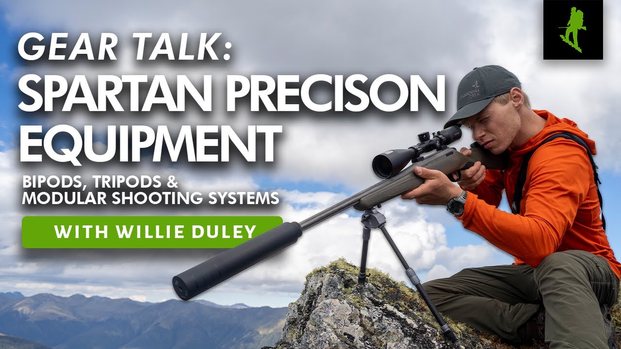 Сошки, штативы и модульные охотничьи системы от SPARTAN PRECISION #NZHunterAdventures