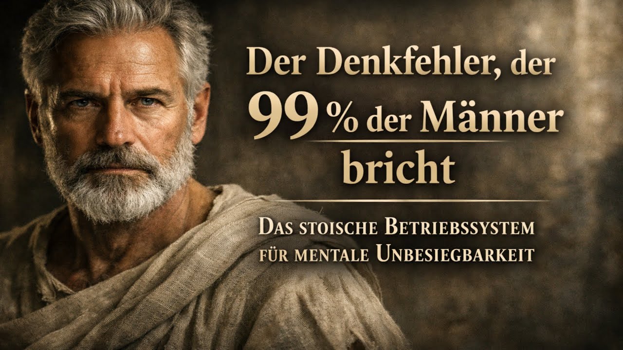 Der Denkfehler, der 99% der Männer bricht: Das stoische Betriebssystem für mentale Unbesiegbarkeit