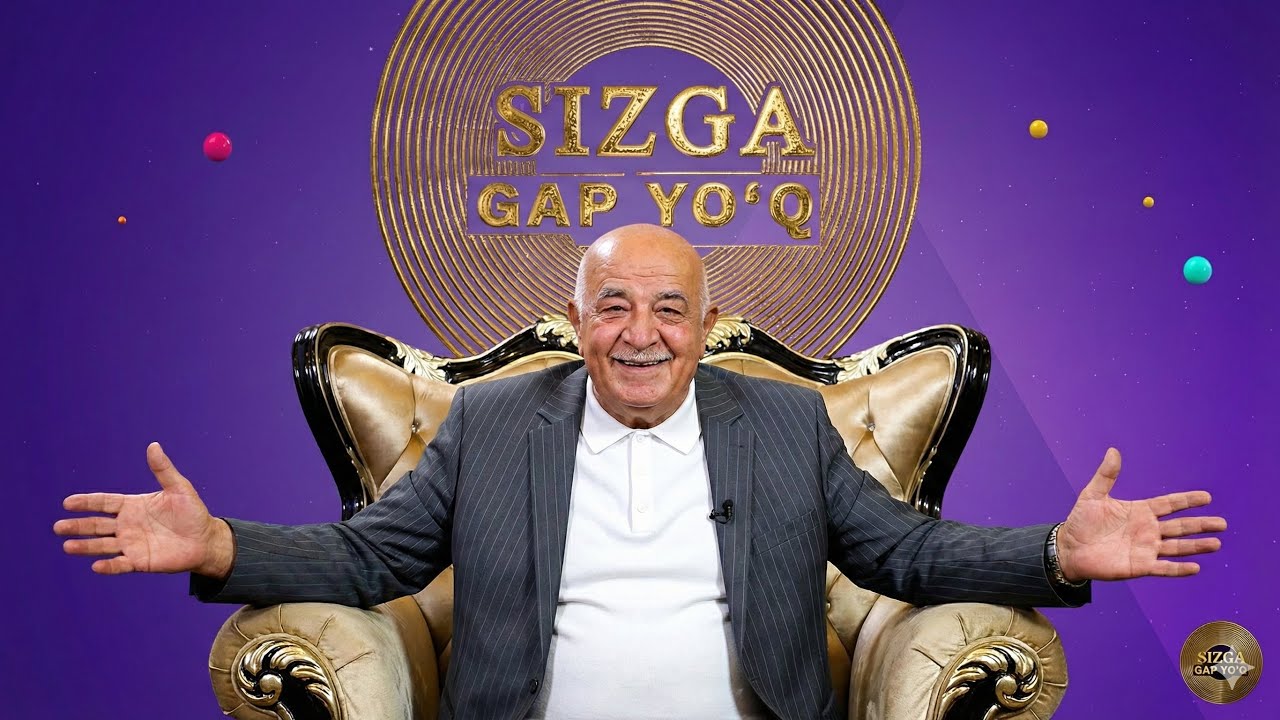 SIZGA GAP YO'Q TO'XTAMUROD AZIZOV 1 SON LUXTV TELEKANALI