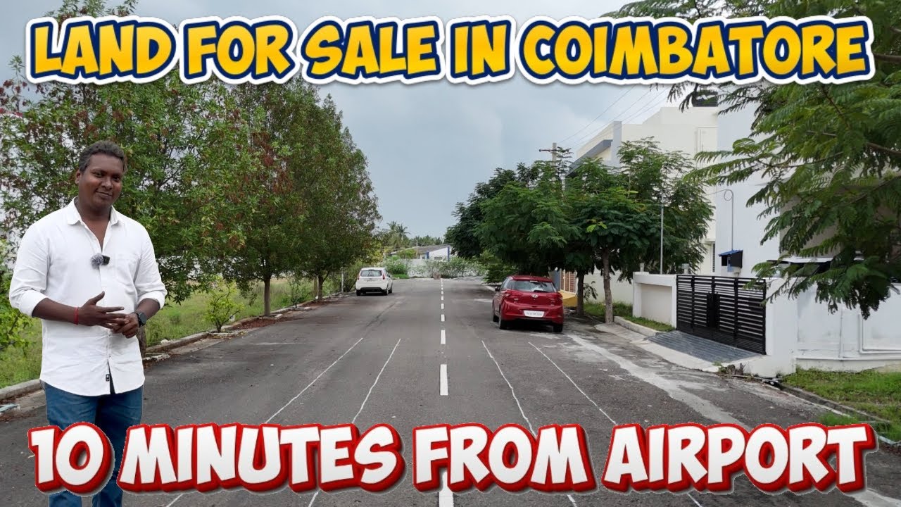 Coimbatore, Airport கிட்ட இடம் விற்பனைக்கு!!! Land for sale in Coimbatore, Near Kalapatti