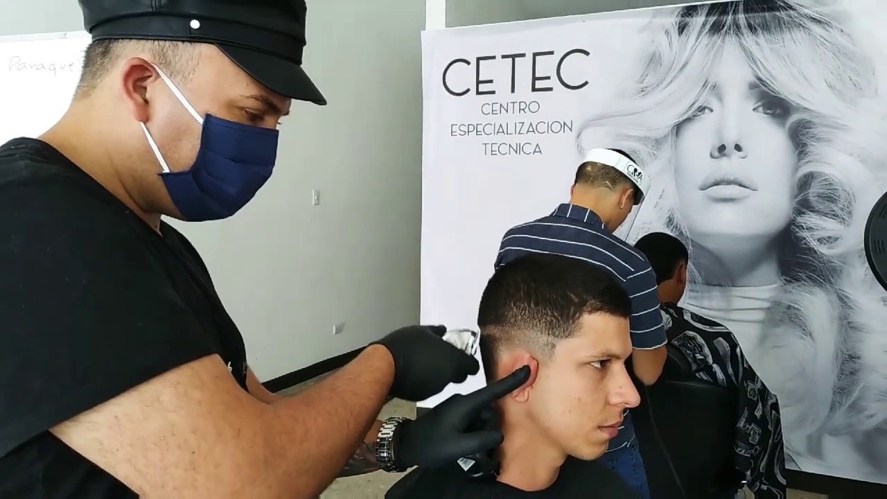 Curso de Barberia sombra y contornos