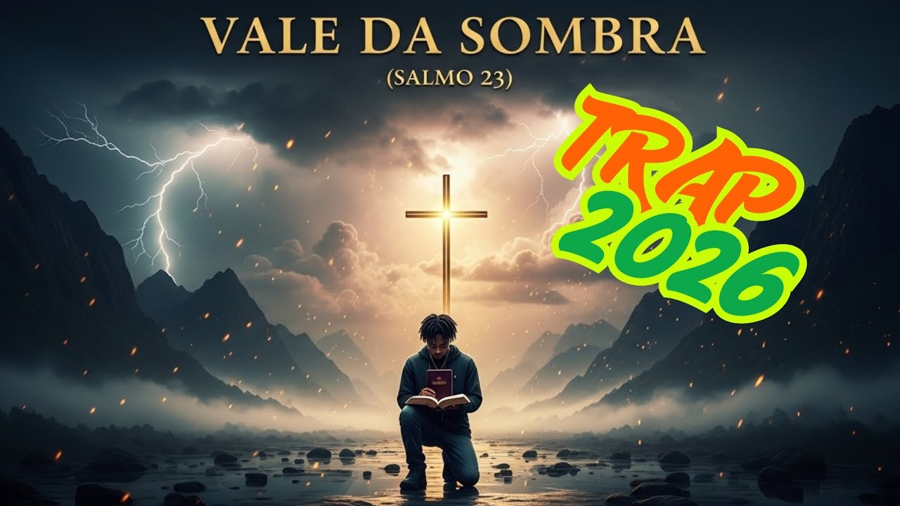 😱Vale das sombras - salmos 23 #trapgospel #salmo23 #salmos 💥