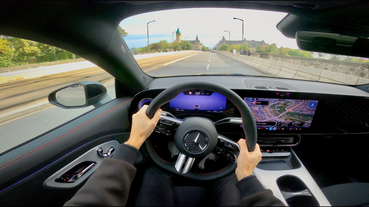 Mercedes-Benz CLA 250+ 2026 Sport Edition AMG Line 200 kW | POV Driving