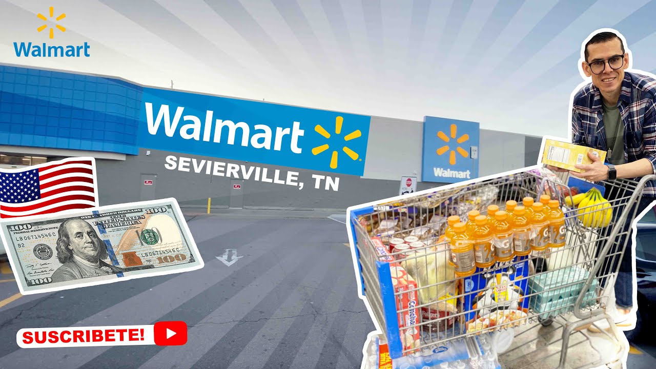 Los PRECIOS de la COMIDA en el SUPERMERCADO WALMART 🇺🇸 | el más FAMOSO de ESTADOS UNIDOS