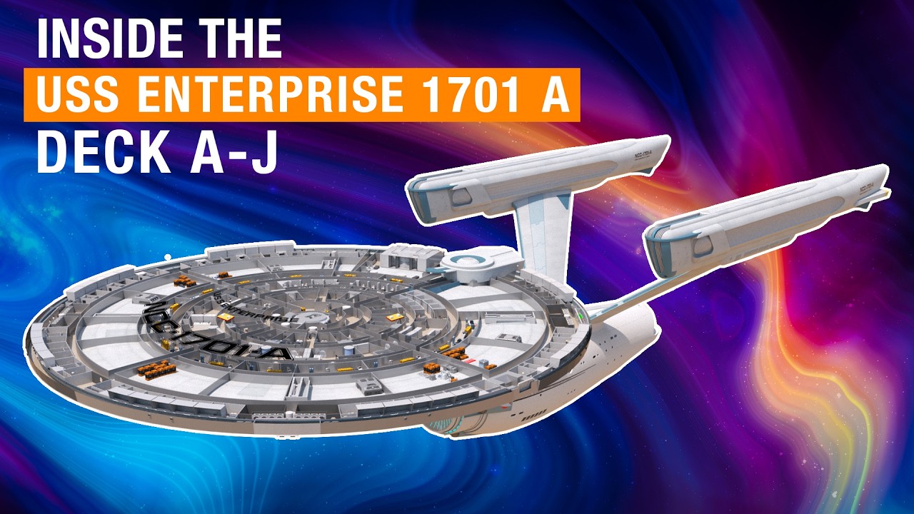 Звёздный путь: Внутри USS Enterprise NCC-1701-A/Refit (палуба A-J)