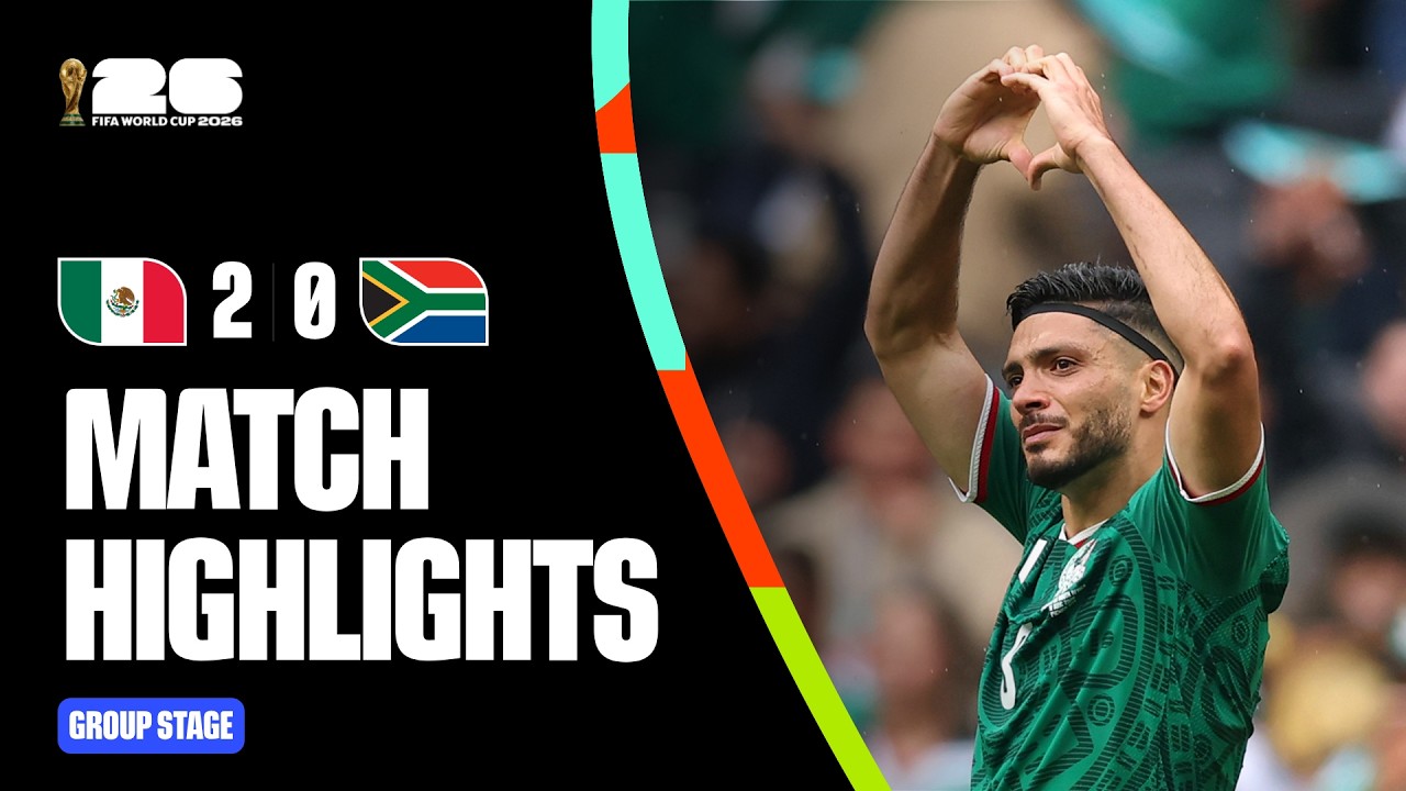 Highlights | Mexico 2-0 South Africa | FIFA World Cup 2026&trade;