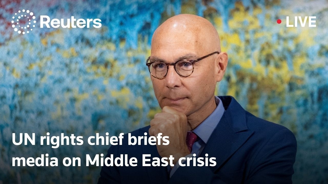 LIVE: UN rights chief briefs media on Middle East crisis