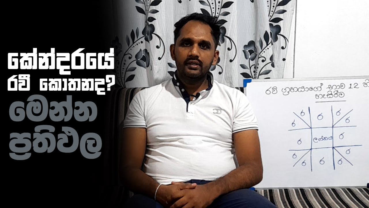 රවී ග්‍රහයාගේ හැසිරීම - Ravi Grahaya Sinhala - Sandunil Astrology