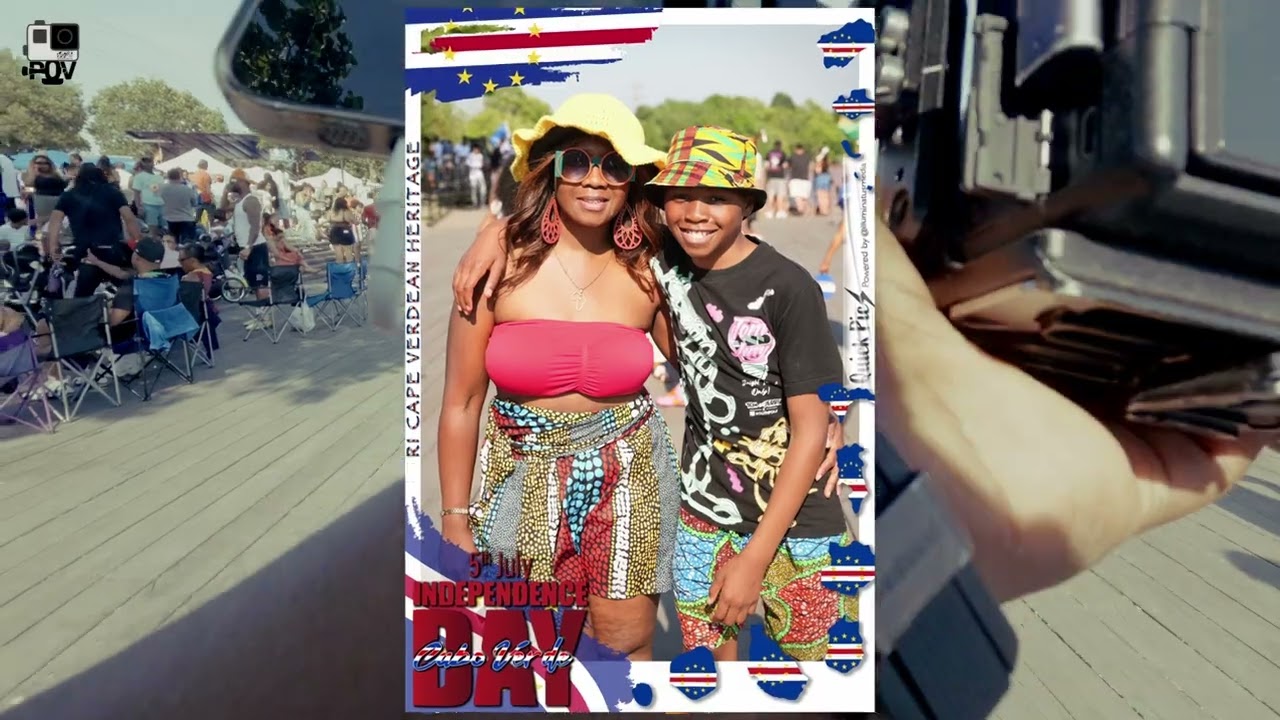 Taking Pictures at the Cape Verdean Festival in Providence