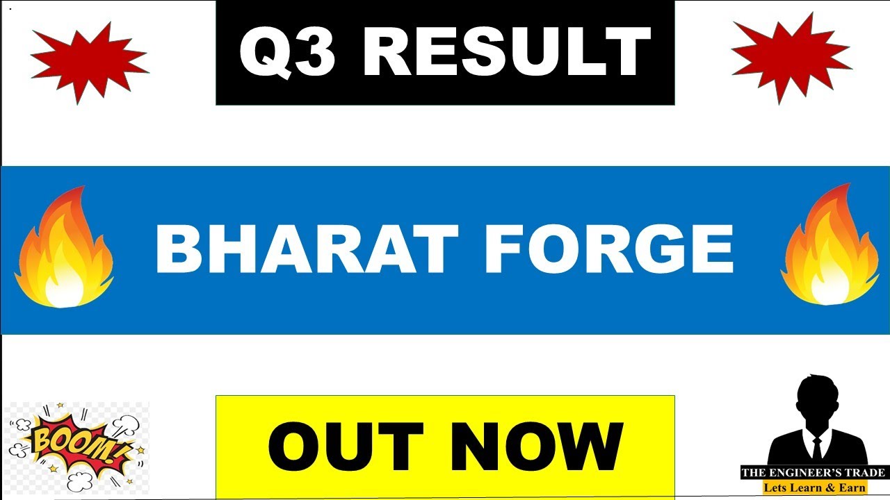 Bharat Forge Q3 Results 2026 | Bharat Forge Results Today | Bharat Forge Share News 