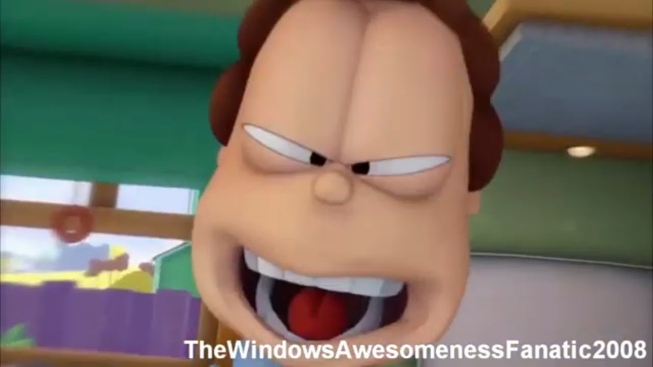 Jon Screaming Garfield But It's My Voice  - Sparta Blue Ocean Remix