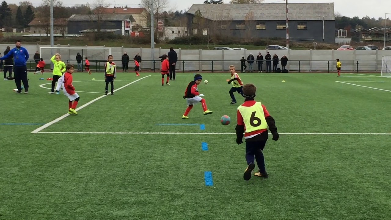 ASF Andrézieux U9, petits champions de Christophe. Un plateau en novembre