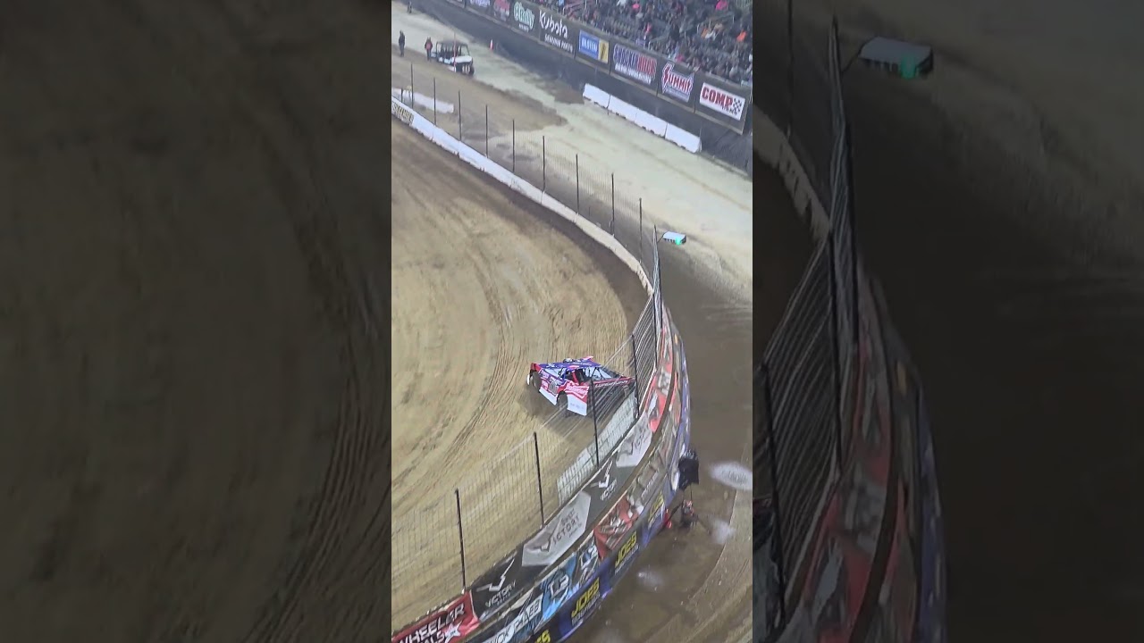 Brandon Overton Slinging It Around The Dome In Hotlaps