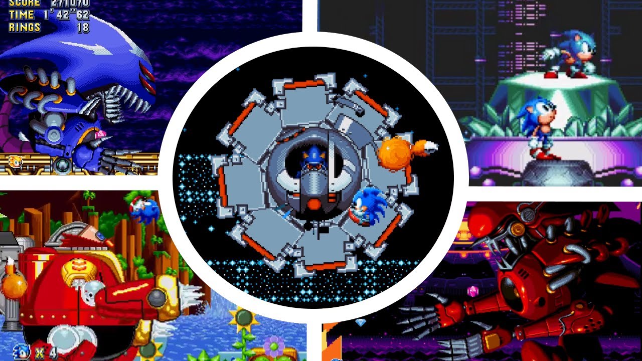 New and changed bosses in Sonic Mania (Sonic Mania Plus) ⭐️ Sonic Mania mods