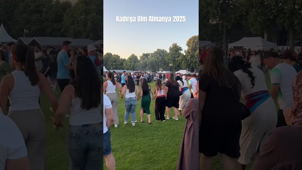 Ulm/Almanya Kadırga Festivali 2025 - Cumartesi #kadirgaulm #kadirga #ulm #karadeniz #kemen&ccedil;e #horon