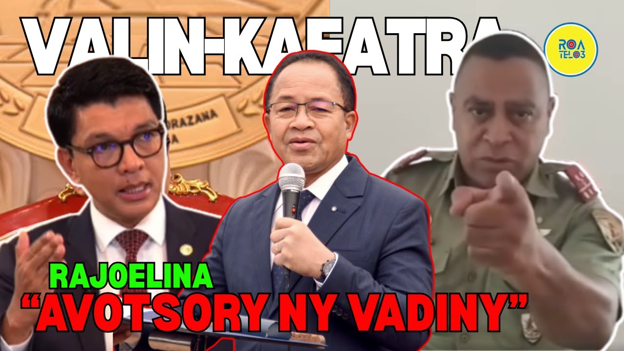 VALIN-KAFATR'I ANDRY RAJOELINA MAHAKASIKA NY AMPAMOAKA NATAON'NY KOLONELY PATRICK