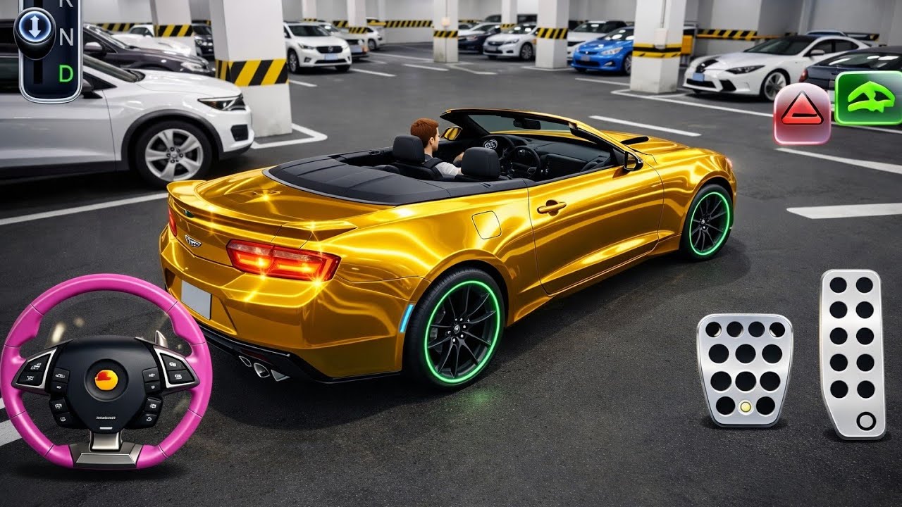 Mercedes Benz Ring Road Car Parking 🚗✨ | Luxury Driving & Perfect Highway Parking | Full HD