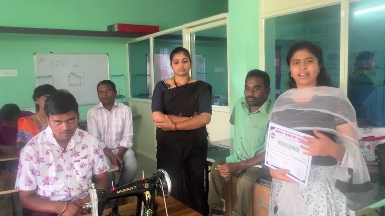 Certificate Ceremony at Udhaya Training Centre