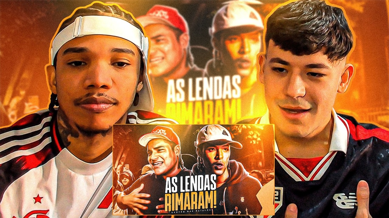 APOLLO E NEO REAGEM A MELHORES RIMAS da CLANDESTINA CENTRAL DE MC'S!