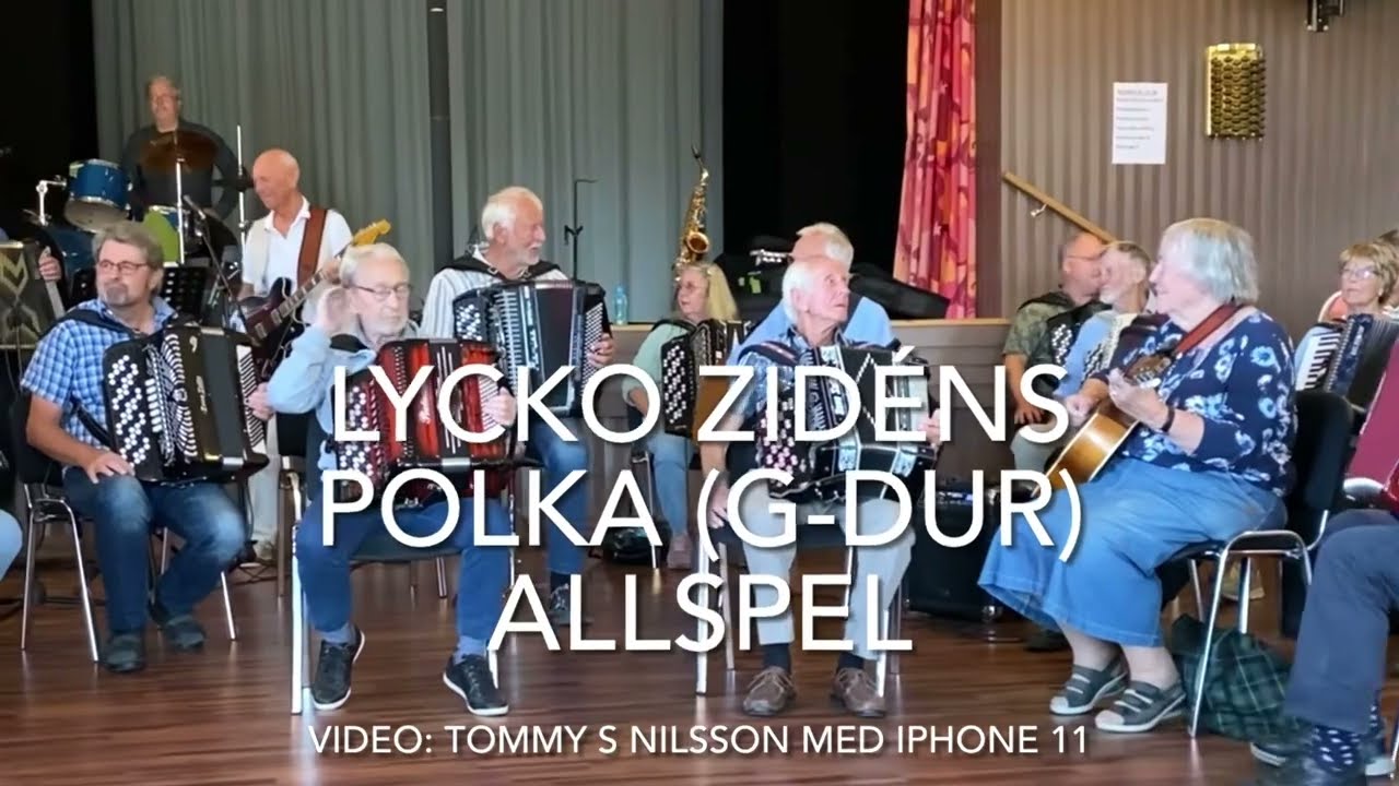 Lycko Zidéns polka - Allspel G-dur - Vittsjö 2022 Spelmansträff