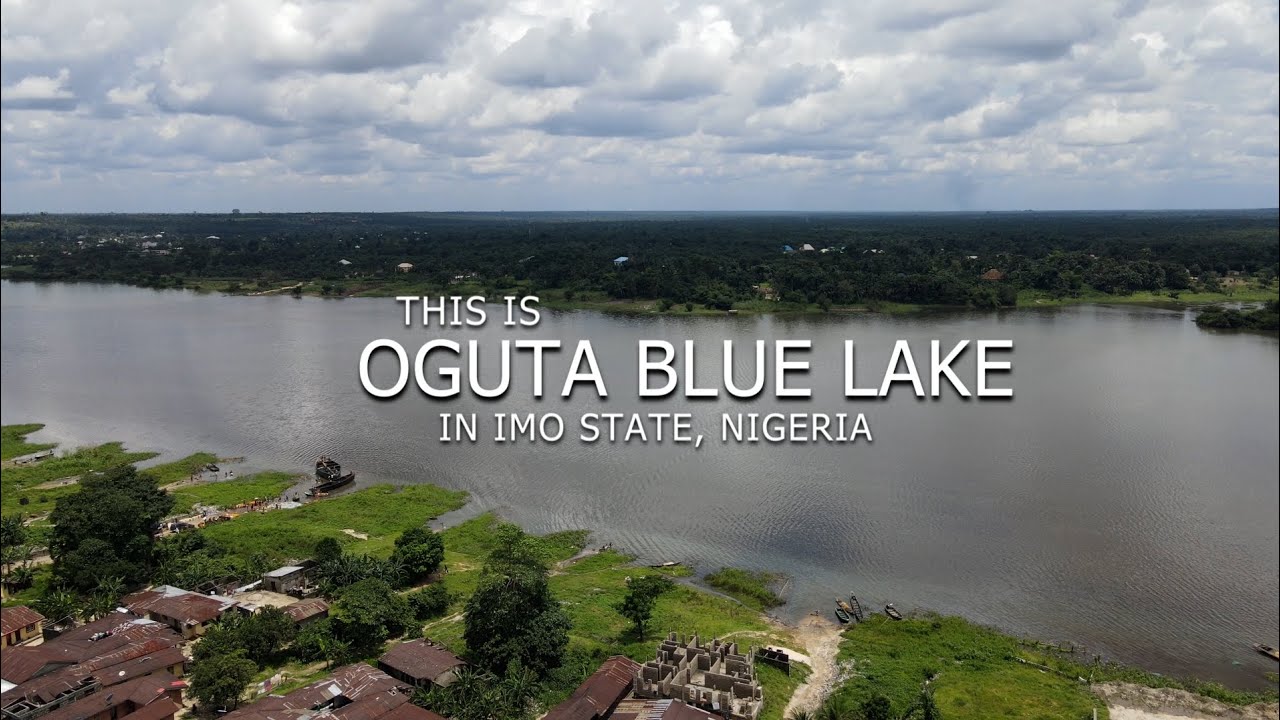 Amazing Drone Shots of OGUTA  LAKE