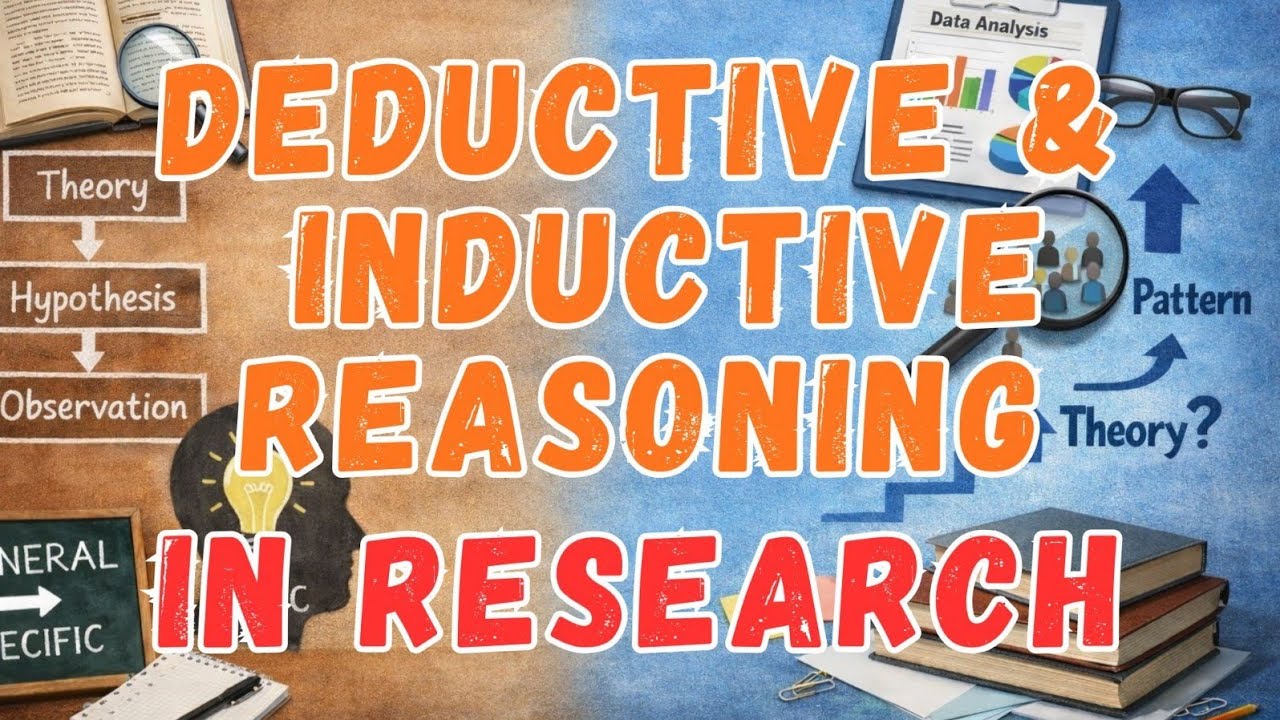 Deductive & Inductive Reasoning | Research Methodology | Hindi