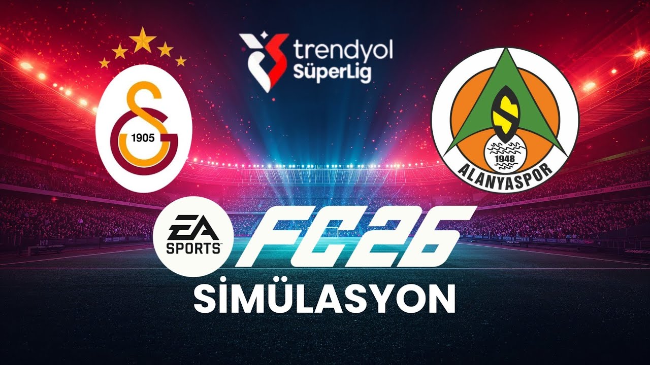 Galatasaray vs Alanyaspor | Maç Simülasyonu & Detaylı Analiz | Süper Lig